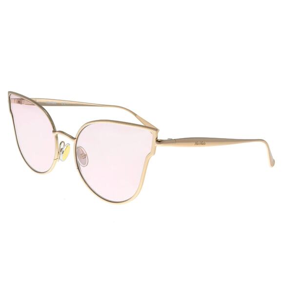 Max Mara MM Ilde Iii 0DDB Rose Gold Cateye Sunglasses for Women - Picture 1 of 8